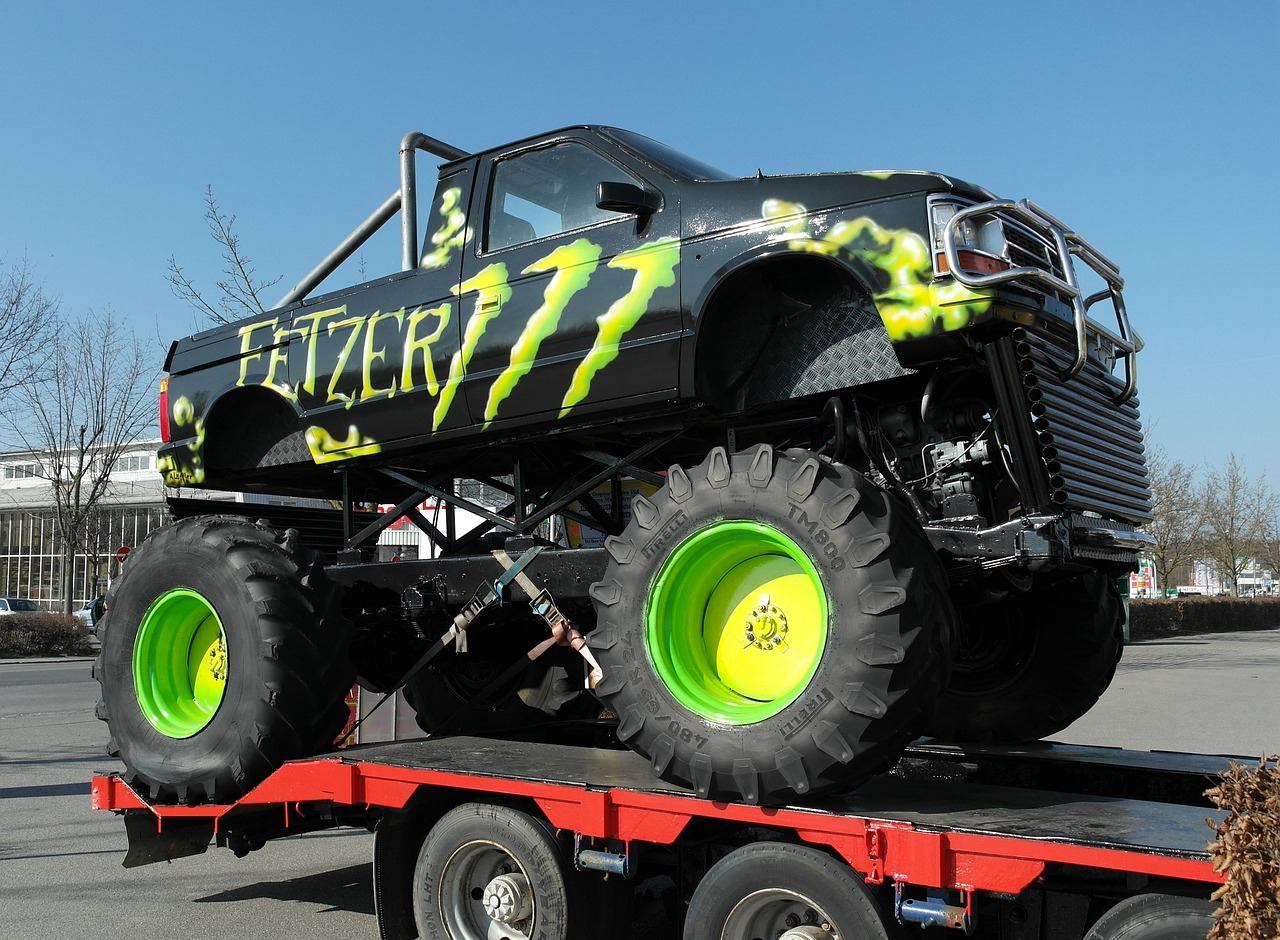 Monster Truck dla dzieci – niezapomniana przejażdżka na prezent